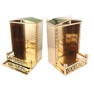 Golden Stainless Steel Buddha Niche Hanging Cabinet Hanging Niche Buddha House Household Buddha Stat