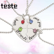 4 Bff Creative Love Necklace Best Friend Froever Necklace