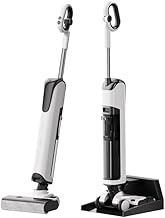 Uwant D500 Pro Wet and Dry Vacuum | Push-in Docking | AI Brush Cleaning | IPX-6 Washable Brush (Whit