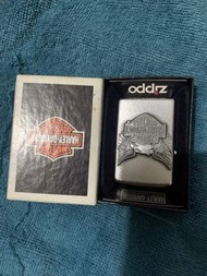 未使用 二手 Zippo 哈雷  鷹 Harley  Davidson  Motor 煤油 打火機 @