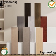 FAYSHOW2 Floor Tile Sticker, Living Room Windowsill Skirting Line, Home Decor Wood Grain Waterproof Self Adhesive Waist Line