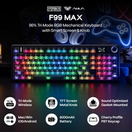 EPOMAKER×AULA F99 MAX 96% ANSI US QWERTY Layout Gasket Wired/BT/2.4Ghz Wireless Mechanical Keyboard 