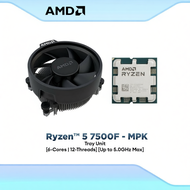 AMD Ryzen 5 7500F MPK Tray Unit AM5 Processor (6-Cores/12-Threads) | AMD Ryzen 5 7000 Series