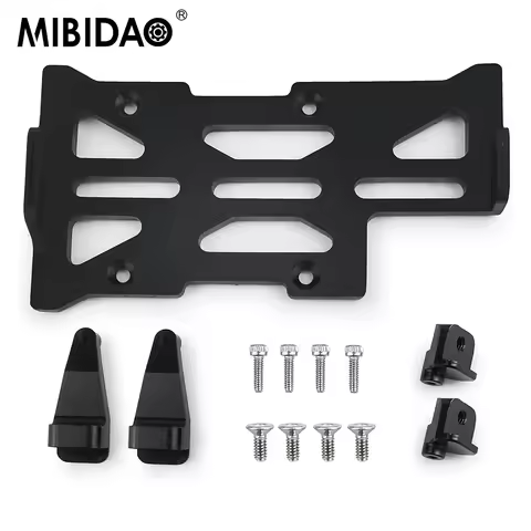 MIBIDAO Aluminum Alloy / Carbon fiber Lower Battery Holder Bracket Frame for Axial SCX24 1/24 RC Cra