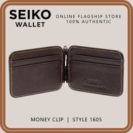 Seiko Wallet - Genuine Leather Money Cash Clip -1605