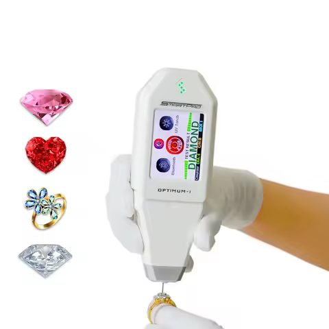 SmartPro Optimum I 3 In1 CVD HPHT Diamond Tester Machine 0.015-10ct Handheld Moissanite Synthetic Di
