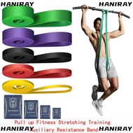 HANIRAY Fitness Elastic Band, Elastic TPE Yoga Tension Band,  5-85 lbs Resistance Bands Comprehensiv