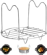 Steamer Rack Trivet with Handles Compatible with Instant Pot Accessories 3 Qt 5 Quart, Pressure Cooker Trivet Wire Steam Rack, Great for Lifting out Whatever Delicious Meats &amp; Veggies You Cook