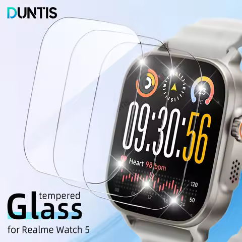 Tempered Glass Screen Protector For Realme Watch 5 Scratch resistant HD Protective Glass For Realme 