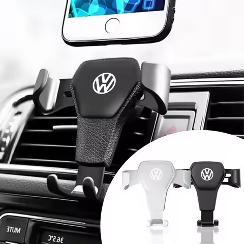 1Pcs Car Specific Car Mount GPS Phone Vent Clip InstallationFor Volkswagen R Golf 4 5 6 7 Motion Pol
