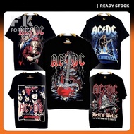 ACDC BAND | BLACK TIMBER TSHIRT VINTAGE  | Baju Vintage Baju Lelaki Rock