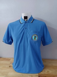เสื้อโปโลการประปาส่วนภูมิภาค รุ่นปกขลิบ ทรงตรง มีกระเป๋า