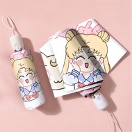 Sailor moon Payong folding automatic Umbrella mini size small pocket size fibrella original uv protection windproof matibay makapal
