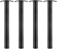 Adjustable Steel Table Legs Set of 4 Kitchen Cabinet Legs Breakfast Bar Desk Support Worktop Feet Go