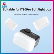 D&V   1/3Pcs Camera Accessories Portable Flash Soft Light Box For Godox IT30PRO Camera Flash White Y
