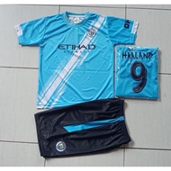 Latest HAALAND Jersey 2024 city home Latest city jersey 2024 for children aged 5-12 years