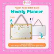 Weekly Planner A4 Reversible Whiteboard