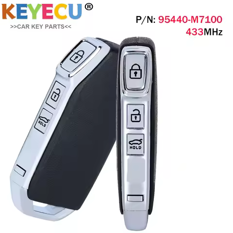 Smart Remote Key 3 Buttons for 2019 2020 2021 KIA Cerato Fob 433MHz FCC ID FG00500 DST-AES ID8A 9544