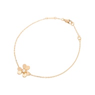 【二手】梵克雅寶 (Van Cleef & Arpels) Frivole 系列手鐲 VCARPJMM00 K18 黃金