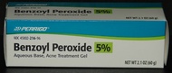Perrigo 5 Percent Benzoyl Peroxide Acne Treatment Gel 60gm Tube Perrigo 5 Percent Benzoyl Peroxide A