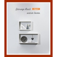 Wall-Mounted Shelf Size 25x40x20 Cm./18x30x15 Cm.