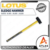 LOTUS Sledge Hammer 3lbs LTHT3000SHX, 6lbs LTHT600SHX, and 8lbs LTHT800SHX ATLAS