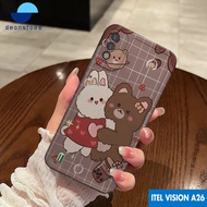 CASE ITEL VISION A26  MOTIF KARTUN 18 SOFTCASE HARDCASE PROTECT CAMERA PELINDUNG BELAKANG HANDPHONE-DRONSTORE