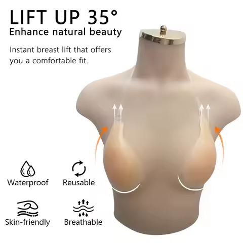 Spoon shaped lifting bra with shoulder straps for anti sagging, invisible and seamless gathering, si