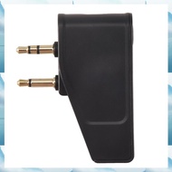 (WJRN) Bluetooth 5.3 Airplane Airline Flight Adapter A2DP Transmitter for Aonic 40 50 Wireless Noise