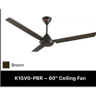 KDK K15V0 PBR(Dark Brown) Ceiling fan