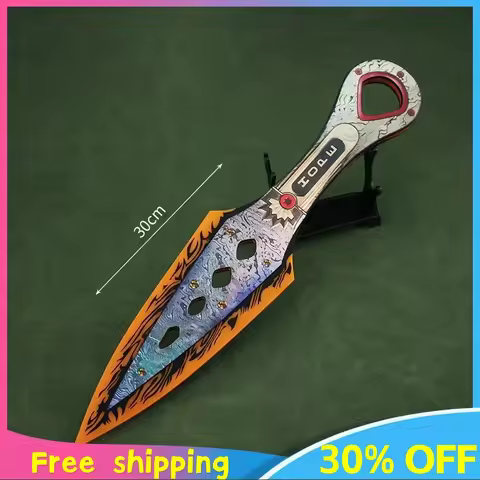 30cm Apex Legends Game Wraith Heirloom Kunai Acrylic Periphery Cosplay Props Model Butterfly Knife A