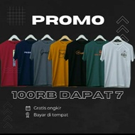 KATUN T-shirts Distro Package 100rb Get 7 T-Shirts For Men And Women Unisex Cotton