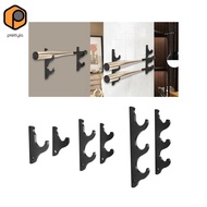 prettyia Baseball Bat Rack, Baseball Bat Display Holder, Durable Wall Mount Baseball Bat Bracket for