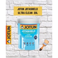 20L JOTUN JOTASHIELD ULTRA CLEAN 0001 WHITE Cat Dinding Luar Rumah Exterior Wall Paint Superior Protection