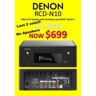 DENON RCD-N10 Mini Hi-Fi System with CD Player and HEOS® Built-in