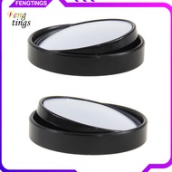 [Ft] Rear Wheel Blind Spot Viewer Waterproof Rearview Mirror 1 Pair Car Rear View Blind Spot Mirror 