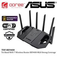 ASUS TUF-BE9400 6GHZ TRI-BAND WIFI 7 BE9400 WIRELESS ROUTER TUF GAMING ROUTER - EXTENDABLE ROUTER - 