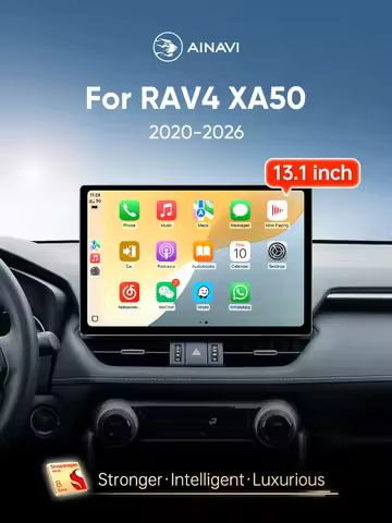 Ainavi 13.1 Car Multimedia For Toyota RAV4 2020 2021 2022 2023 2024 XA50 Android Auto Wireless Carpl