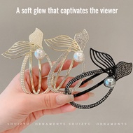 Hair Clip Fringe Fishtail Clip Personalized Fashion Temperament Fishtail Clip