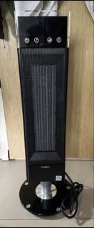 TURBO Tower Fan Heater with Timer and Oscillation