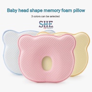 Baby Memory Foam Breathable Pillow Case NewbornBaby Shaping Pillow Prevent Flat Head Sleeping Pilloy