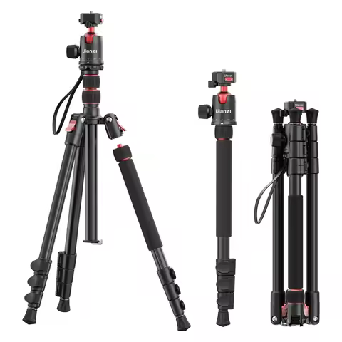 Ulanzi TT31 Claw Quick Release Tripod with 360° Panoramic Head 180° Revertible Legs Max load 4kg Tri