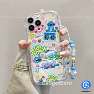 HP Cute cartoon anime stitching monster phone case cool aesthetic case for INFINIX HOT8 9PLAY 10LITE