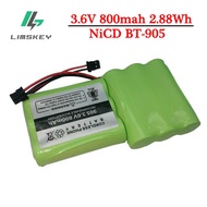 800mAh Cordless Phone For Uniden BT-905 BT905 BT-800 BT800 BT15 T101 800 mAh 3.6v Rechargeable 6