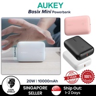 (SG) Aukey Basix Mini 20W 10000mAh Power Bank - PB-N83S Credit Card Size Ultra-Compact Powerbank