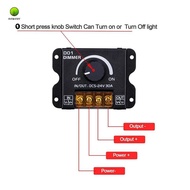 Led Controller 12v LED Dimmer PWM Dimming Controller DC 5V 12V 24V 30A