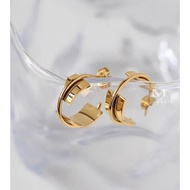 Cupid Cupid's Arrow • Titanium Steel C-Hoop Earrings