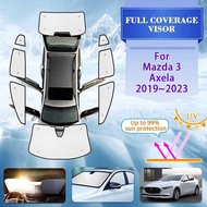 Car Full Shading For Mazda3 2022 Mazda 3 la BP Sedan 2019~2023 Sun Window Visor Sunshade Accessories