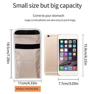 RFID Faraday Bags Cell Phone Signal Blocking Bag Privacy Protection Signal Shielding Pouch Car Key/W