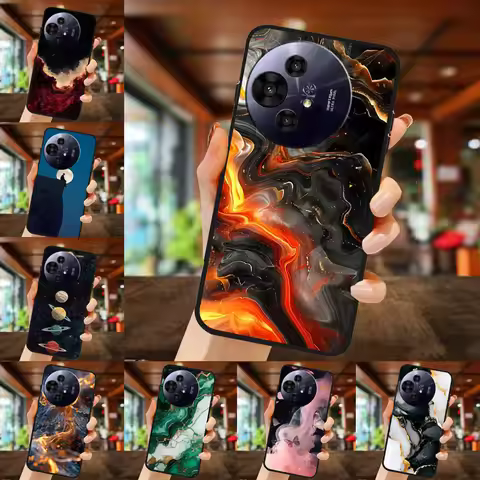 For TCL 50 PRO Nxtpaper 5G Phone Case Soft TPU Back Cover Marble Patterns Printed Shell Silicone Cas